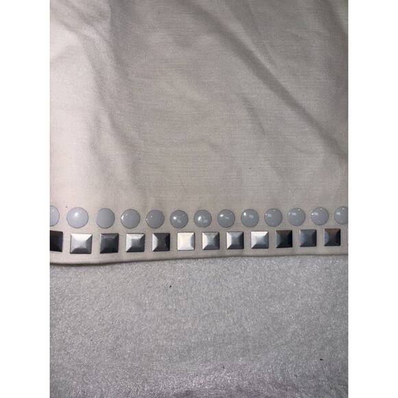 PLASTIC ISLAND White Sleeveless Mini Dress/Small/Easter/church/brunch/sheath euc - Picture 3 of 5